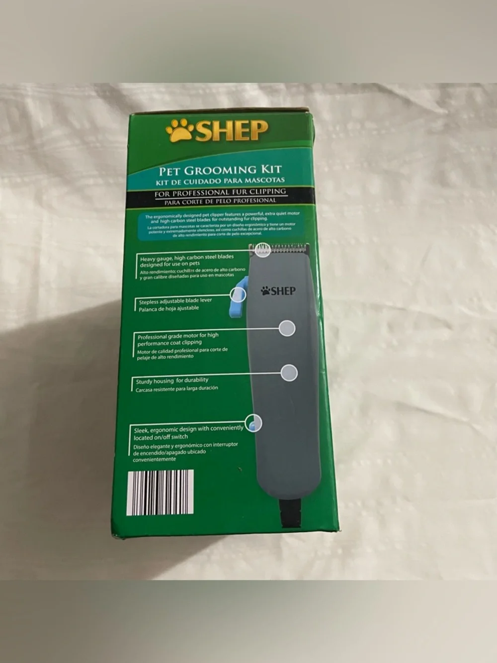 Shep Pet Groomer Kit For Professional Fur Clipping